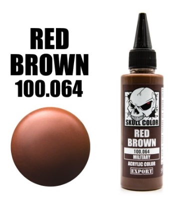 Boxart Red Brown 064 Skull Color Military