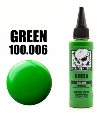 Boxart Green 006 Skull Color Primary