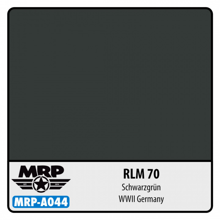 Boxart RLM 70 Schwarzgrun - WWII Germany  MR.Paint