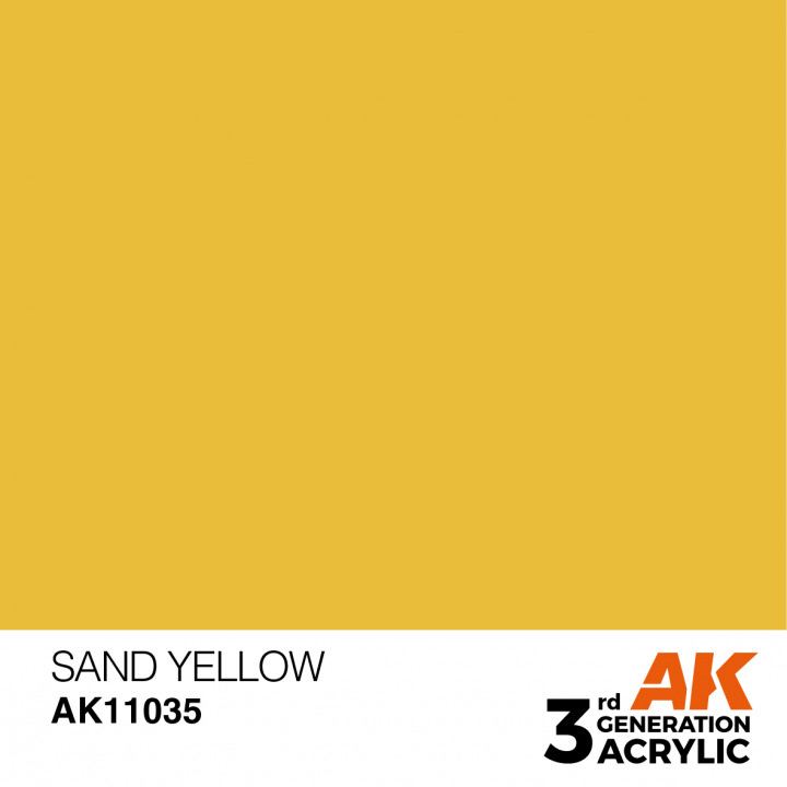 Boxart Sand Yellow - Standard  AK 3rd Generation - General