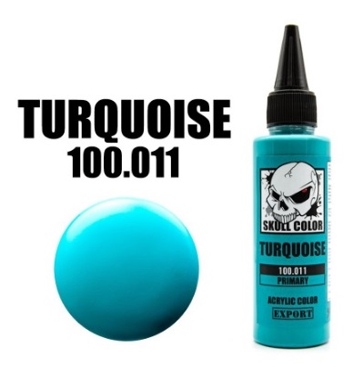 Boxart Turquoise 011 Skull Color Primary