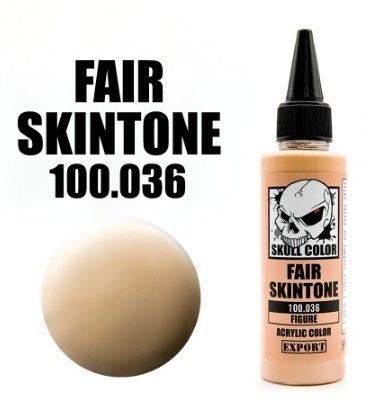 Boxart Fair Skintone 036 Skull Color Figure