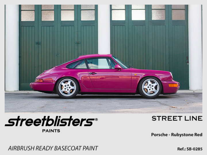 Boxart Porsche Rubystone Red  StreetBlisters Paints