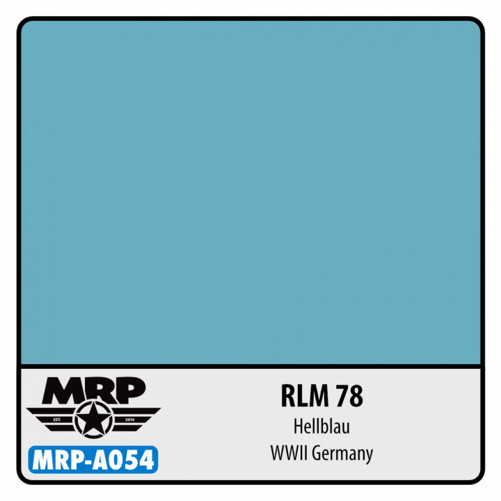 Boxart RLM 78 Hellblau - WWII Germany  MR.Paint