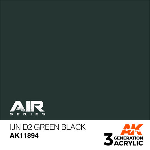 Boxart IJN D2 Green Black  AK 3rd Generation - Air