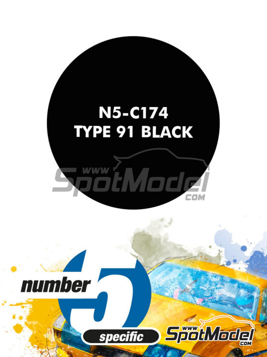 Boxart Type 91 Black  Number Five