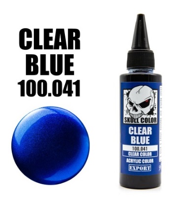 Boxart Clear Blue 041 Skull Color Clear
