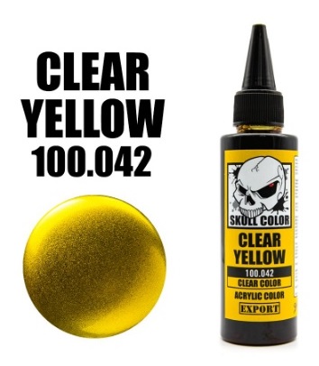 Boxart Clear Yellow 042 Skull Color Clear