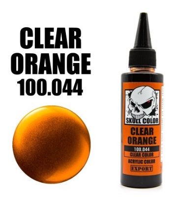 Boxart Clear Orange 044 Skull Color Clear