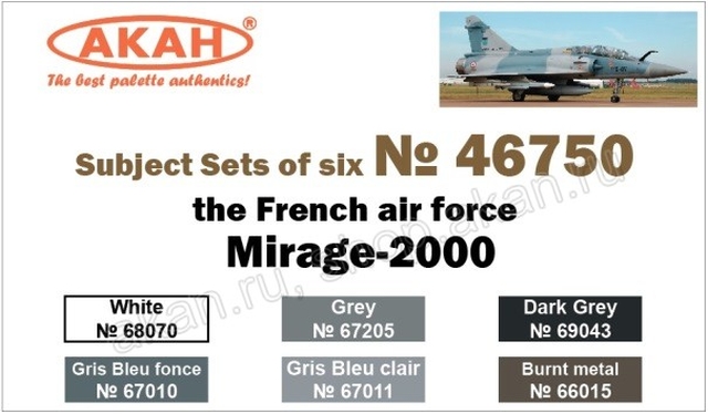 Boxart French Air Force: Mirage 2000  Akah