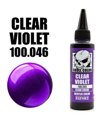 Boxart Clear Violet 046 Skull Color Clear