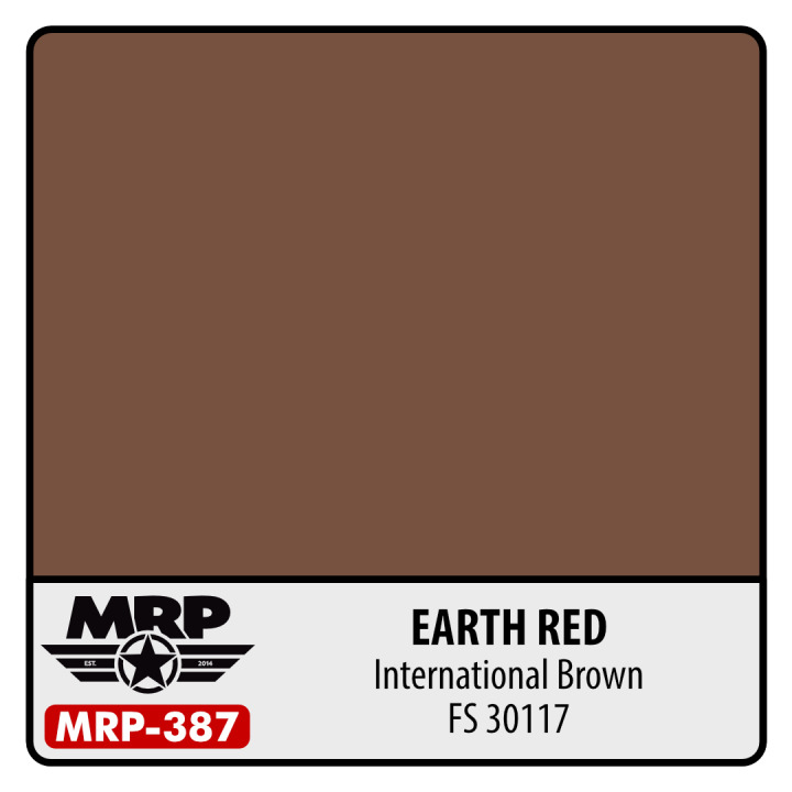 Boxart Earth Red / International Brown (FS30117) MRP-387 MR.Paint