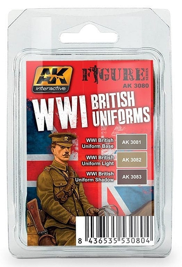 Boxart WWI British Uniforms AK 3080 AK Interactive
