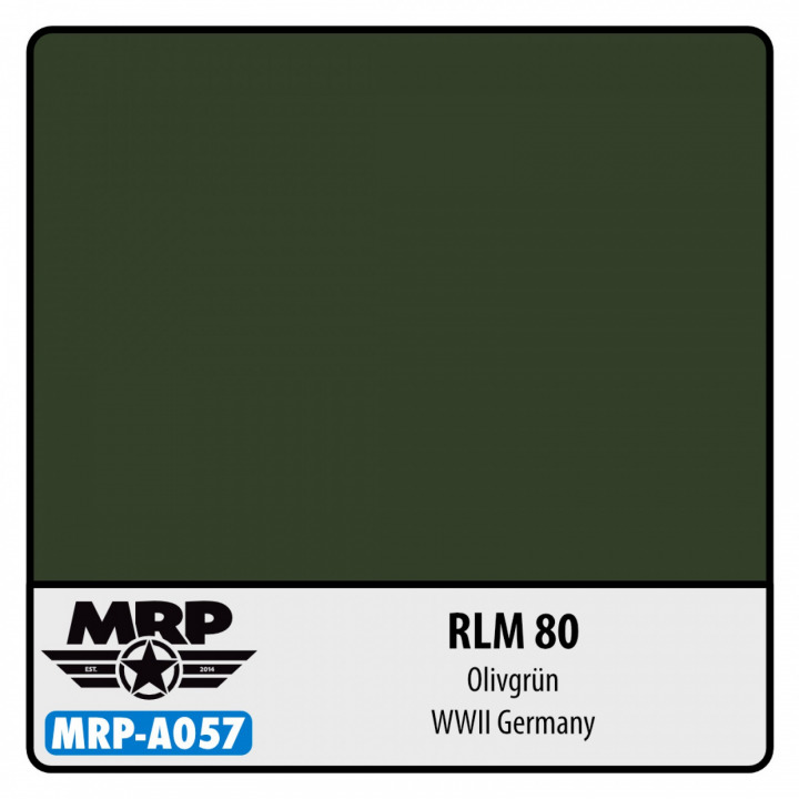 Boxart RLM 80 Olivgrun - WWII Germany  MR.Paint