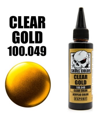 Boxart Clear Gold 049 Skull Color Clear