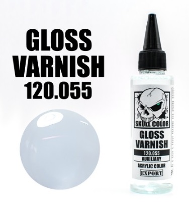 Boxart Gloss Varnish 055 Skull Color Auxiliary