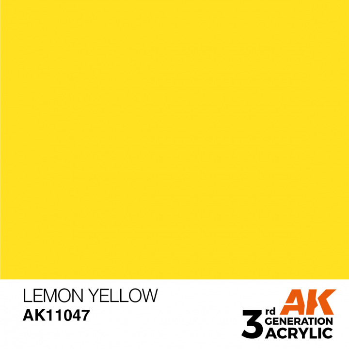 Boxart Lemon Yellow - Standard  AK 3rd Generation - General