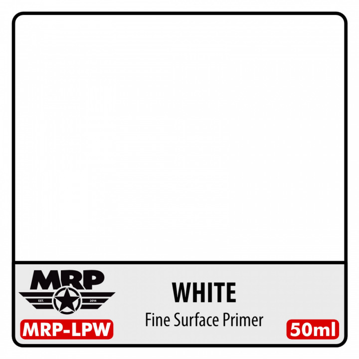 Boxart Fine Surface Primer - White  MR.Paint