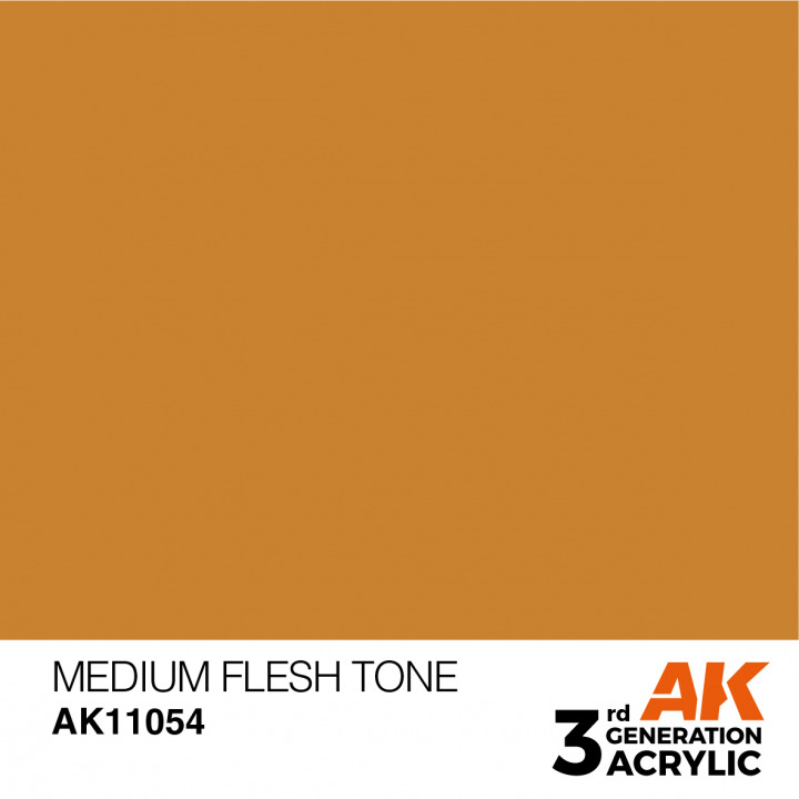 Boxart Medium Flesh Tone - Standard  AK 3rd Generation - General