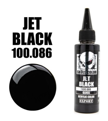 Boxart Jet Black Gloss 086 Skull Color Gloss