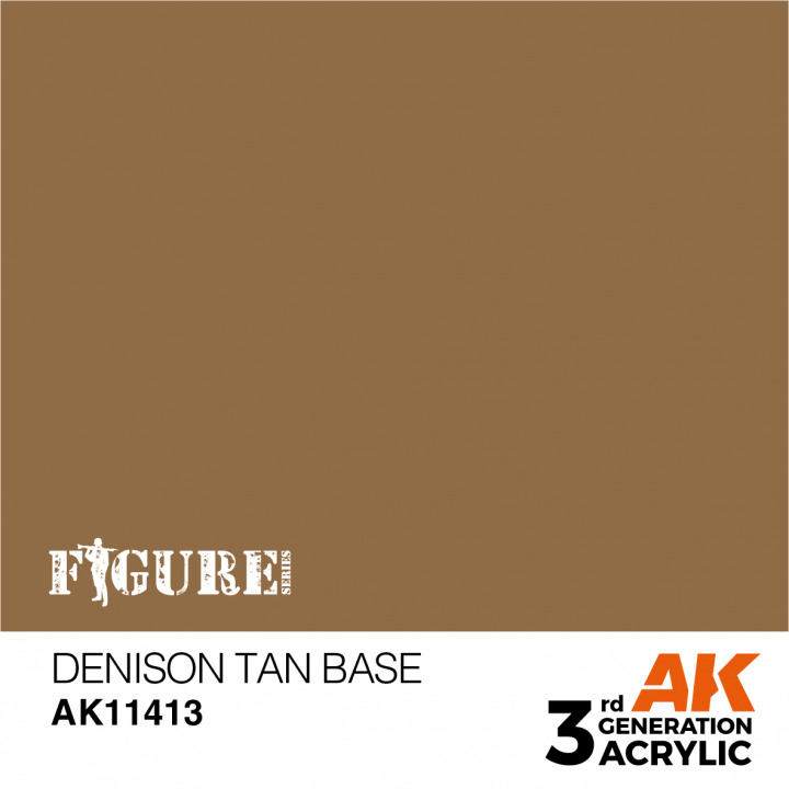 Boxart Denison Tan Base AK 11413 AK 3rd Generation - Figure
