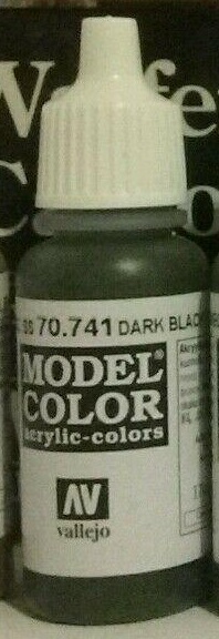 Boxart Dark Black Green - Cam. SS 70.741, 741 Vallejo Model Color