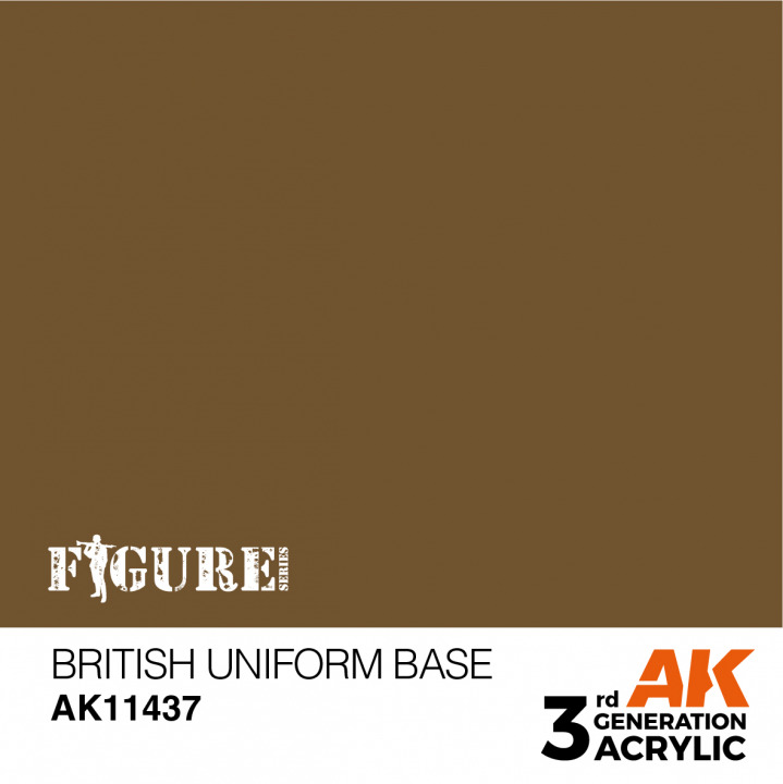 Boxart British Uniform Base AK 11437 AK 3rd Generation - Figure