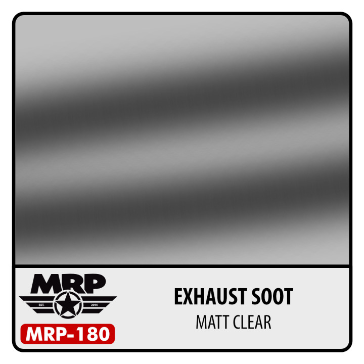 Boxart Exhaust Soot (Matt Clear)  MR.Paint