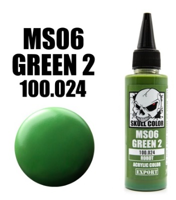 Boxart MS06 Green 2 024 Skull Color Robot
