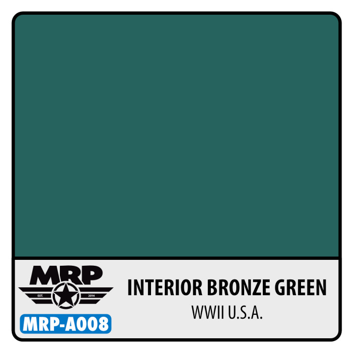 Boxart Interior Bronze-Green - WWII US  MR.Paint