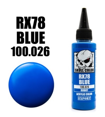 Boxart RX78 Blue 026 Skull Color Robot