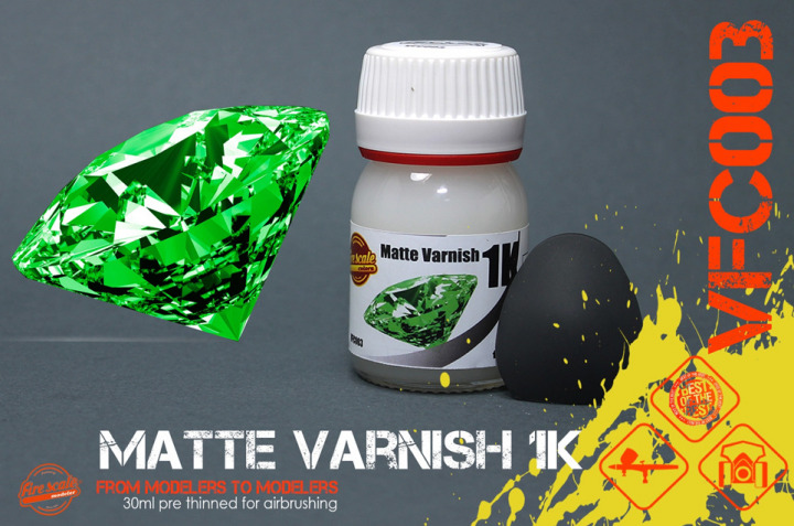 Boxart Matte Varnish 1K  Fire Scale Colors
