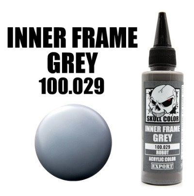 Boxart Inner Frame Grey 029 Skull Color Robot