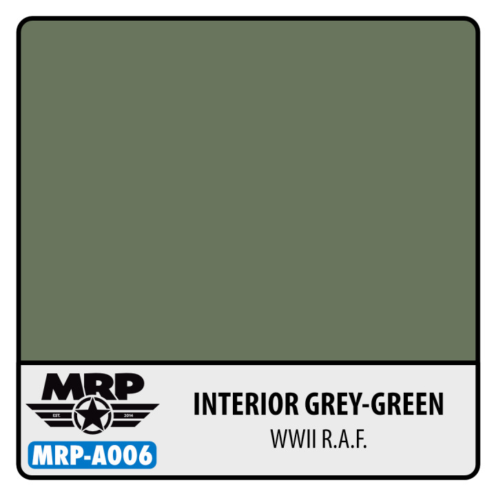 Boxart Interior Grey-Green - WWII RAF  MR.Paint