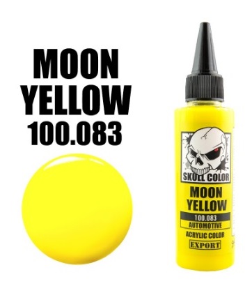 Boxart Moon Yellow 083 Skull Color Automotive