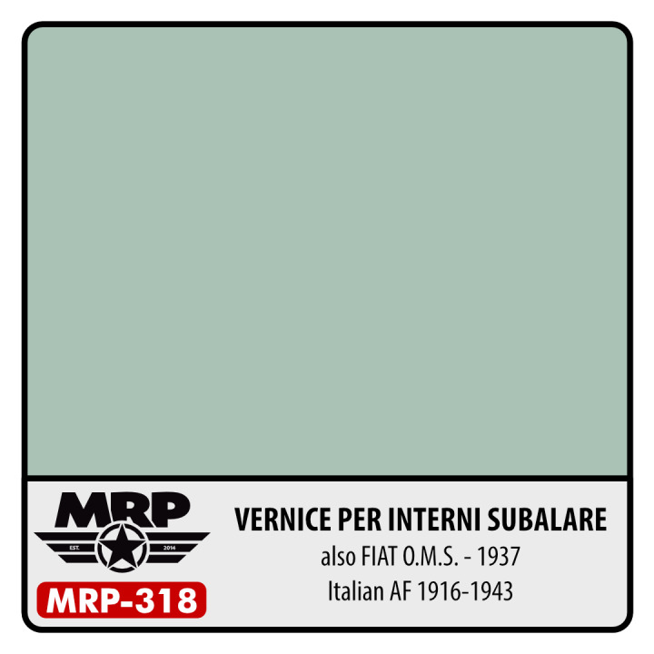 Boxart Vernice per Interni Subalare also FIAT O.M.S. (Italian AF)  MR.Paint