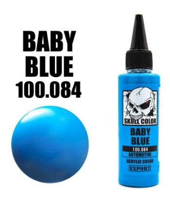 Boxart Baby Blue 084 Skull Color Automotive