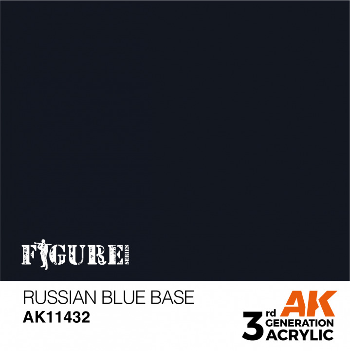 Boxart Russian Blue Base  AK 3rd Generation - Figure