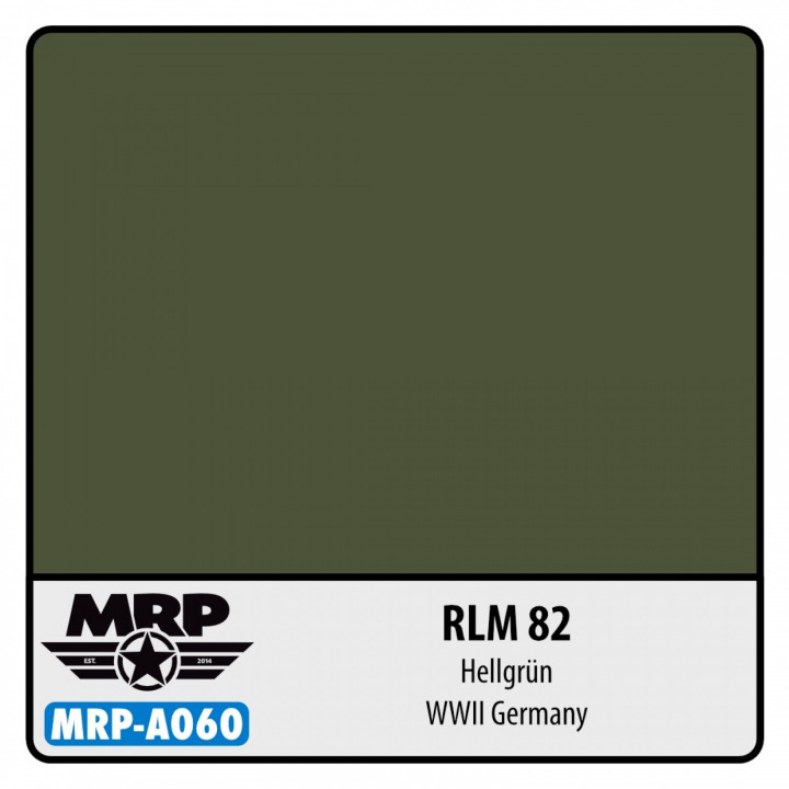 Boxart RLM 82 Hellgrun - WWII Germany  MR.Paint