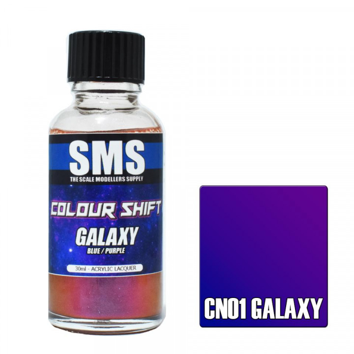 Boxart Colour Shift - GALAXY (BLUE / PURPLE) CN01 SMS