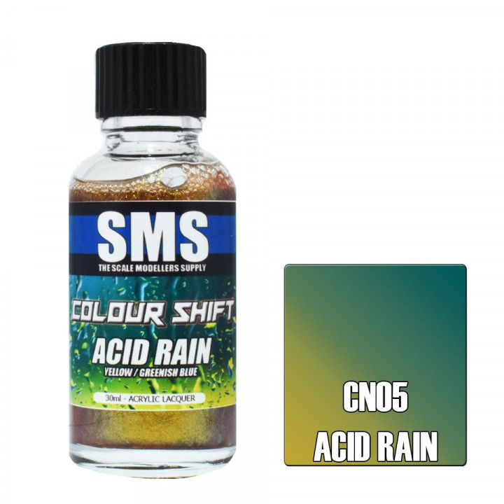 Boxart Colour Shift - ACID RAIN (YELLOW / GREENISH BLUE) CN05 SMS