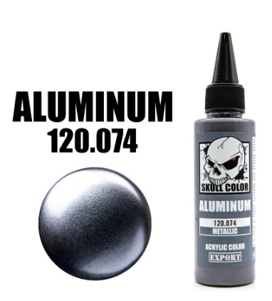 Boxart Aluminum 074 Skull Color Metallic