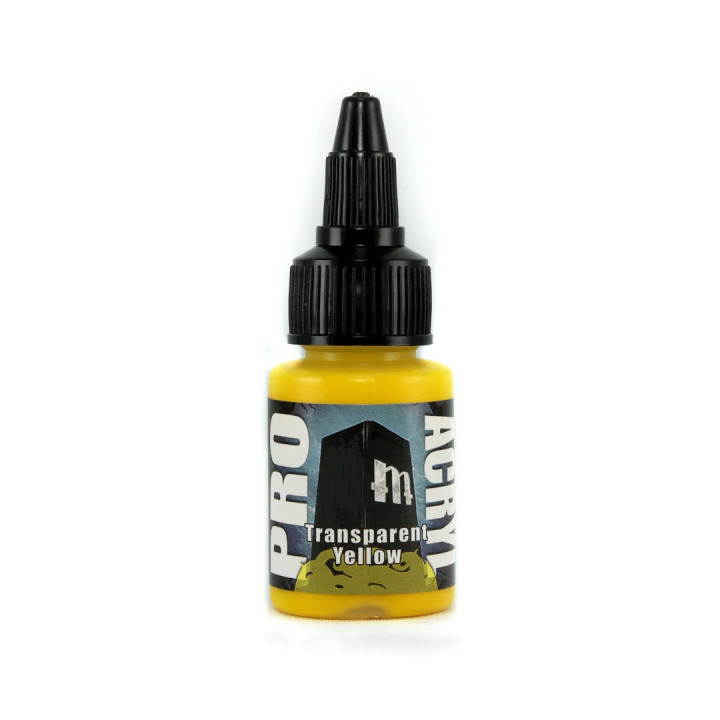 Boxart Transparent Yellow Pro Acryl Boxart Transparent Yellow Pro Acryl