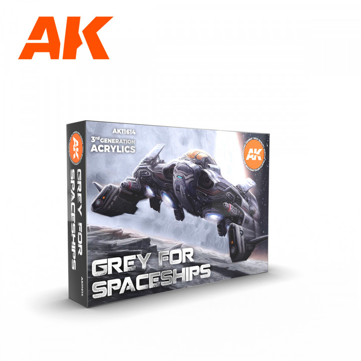 Boxart Grey for Spaceships  AK 3rd Generation - General