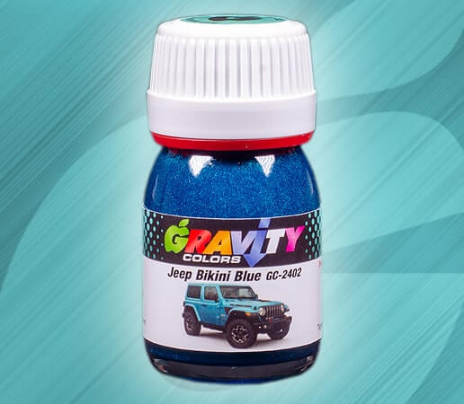 Boxart Jeep Bikini Blue  Gravity Colors