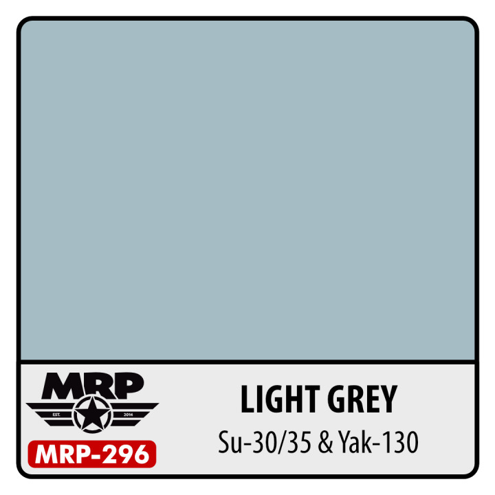 Boxart Light Grey (Su-30, Su-35 & Yak-130)  MR.Paint