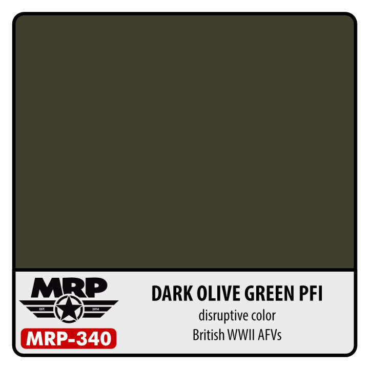 Boxart Olive Green PFI (British WWII AFV)  (Disruptive Colour)  MR.Paint