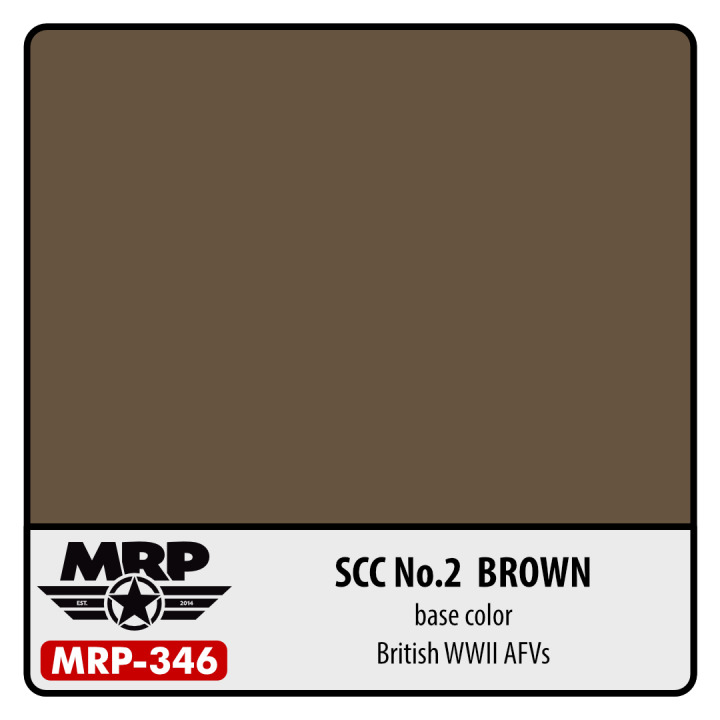 Boxart SCC No.2 Brown (British WWII AFV) (Base Colour)  MR.Paint