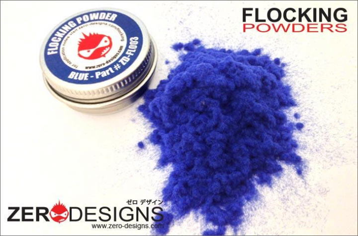 Boxart Flocking Powder - Blue  Zero Paints