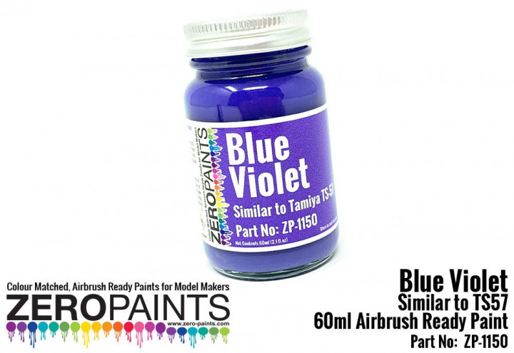 Boxart Blue Violet - Similar to Tamiya TS57  Zero Paints